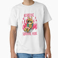 Funny Student Shirt Academic Survival Mode by Nourishive