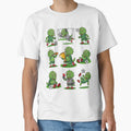 Triceratops Soccer Players - Funny Dinosaurs Football Team - Kids Design by BeaverFriends Unisex , , , Long Sleeve Tee
