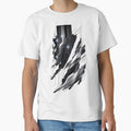 Futuristic Circuit Lines T-Shirt | Dark Tech Cyber Hoodie Art by KDesignCrafts