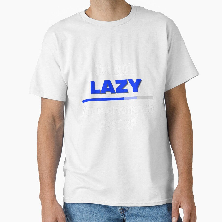 I'm not Lazy I'm working on Rest XP White Text by JEL-Designs