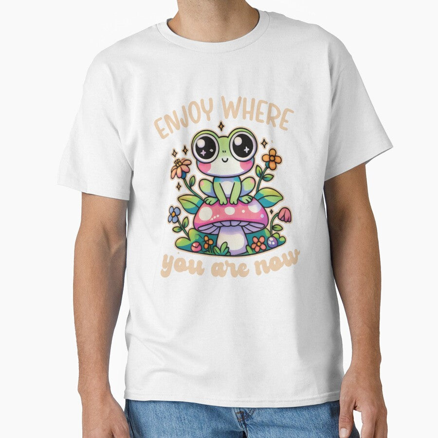 kawaii cottagecore frog by samah82
