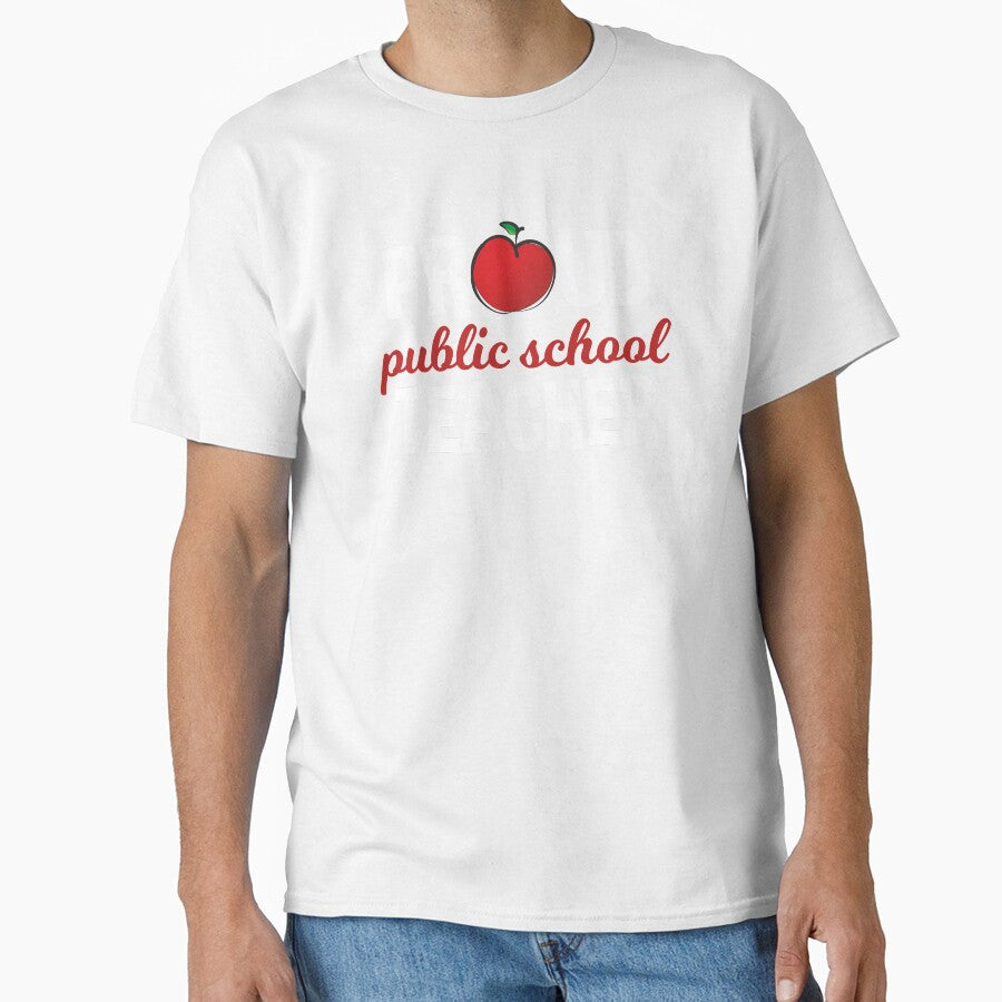 Proud Public School Teacher by Vanover Designs