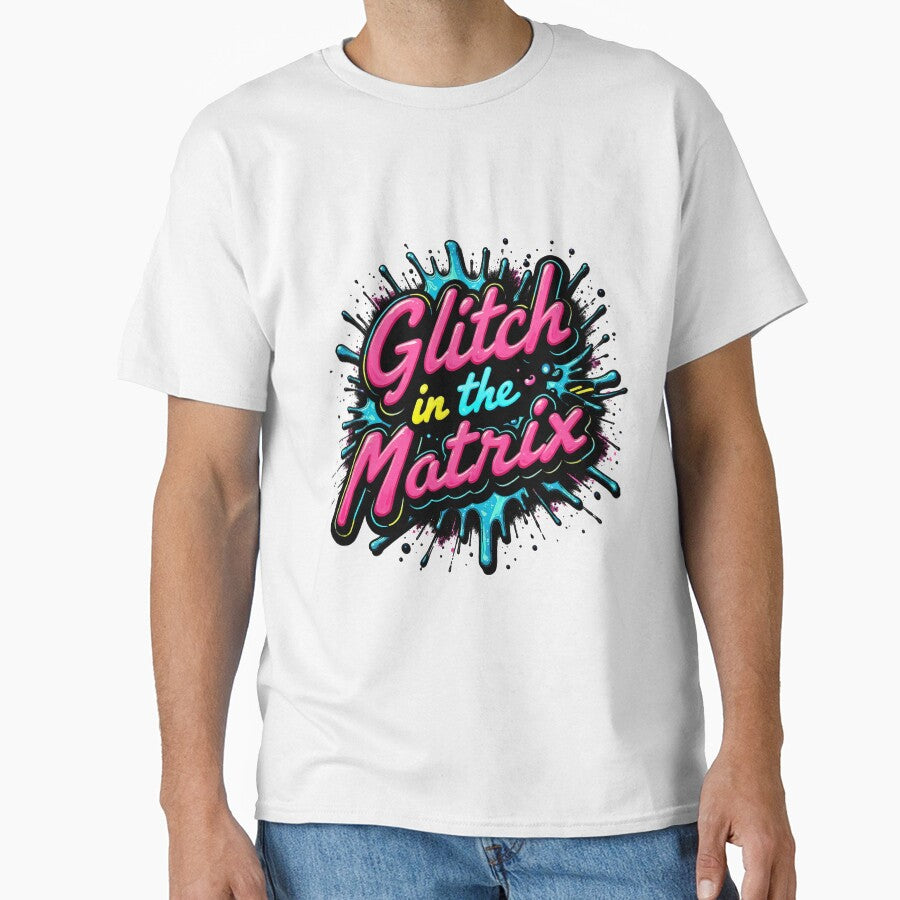 Digital Chaos – Neon Glitch Artwork by ArtCreator2023