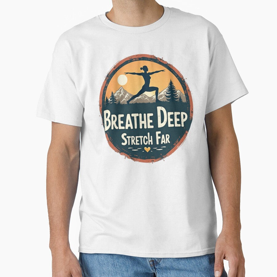 Breathe Deep Stretch Far by PerkzPrints