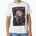 Sakura | Pink Cyber Streetwear Girl | Y2K Anime Aesthetic Magazine Cover Art by Dyan4