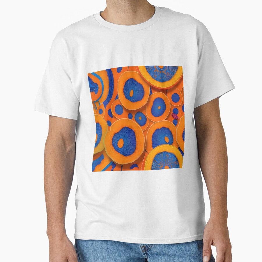 Vintage Pop Art Pattern Peach Fruits Art Design by PC-artist