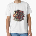 Firestorm dragon breathing fire vintage by Expressions-Sel