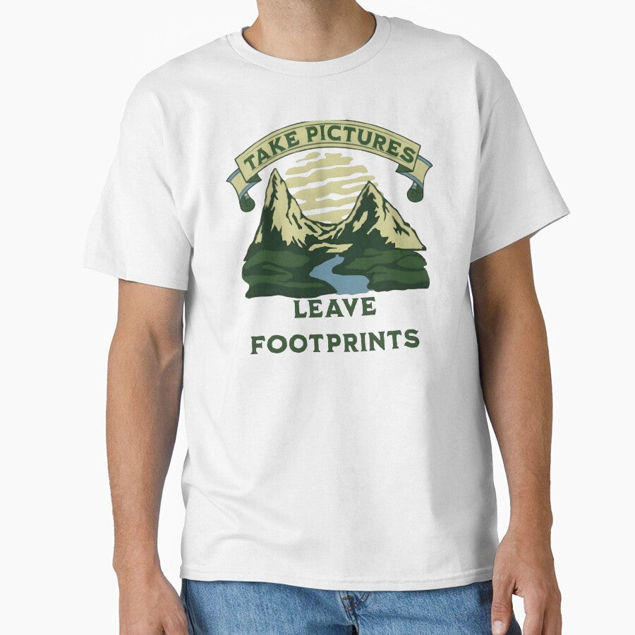 Take pictures, leave footprints, funny and cool nature lover by Merchattack