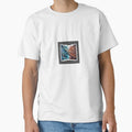 Portugal vs Spain Shattered Wall Blue vs Fire Street Art by VikrantCreative Unisex , , , Long Sleeve Tee