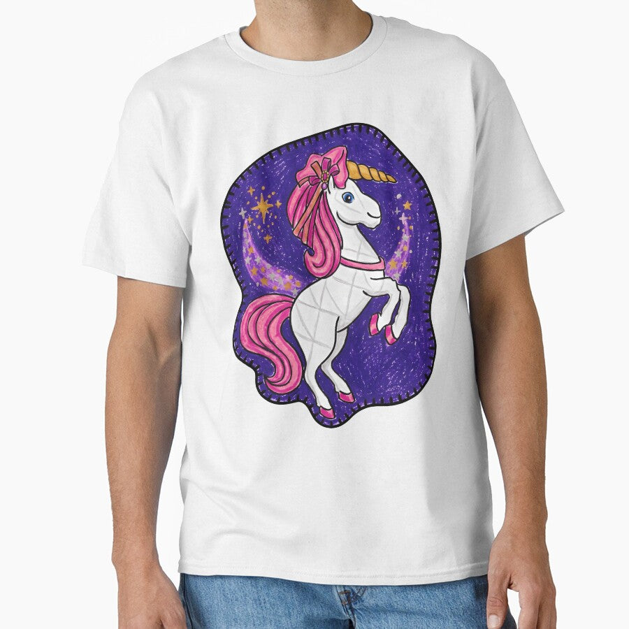 Lizzie McGuire Pink Unicorn Y2K Cartoon by MichaelAdamArt