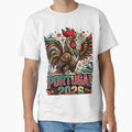 Portugal Rooster Fire by Ink & Co Unisex , , , Long Sleeve Tee