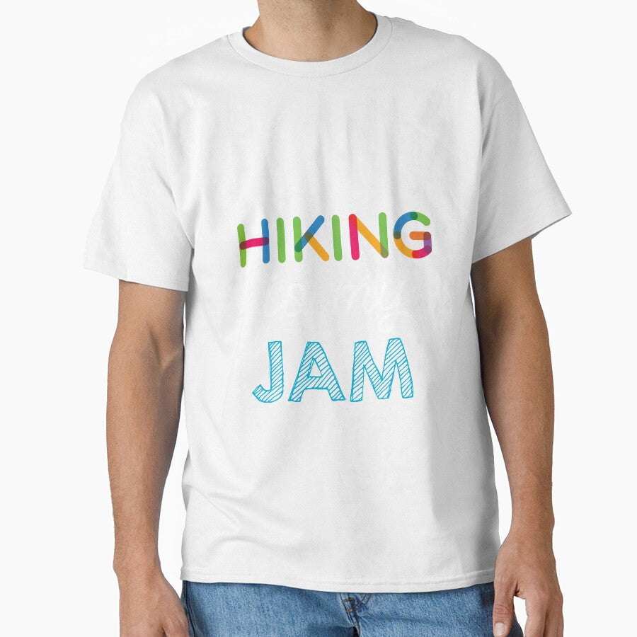 Hiking is my Jam. Funny Hiking Design by Custom365