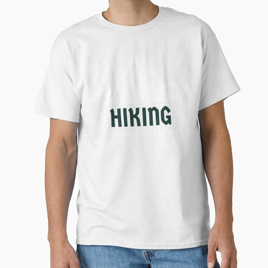 Hiking Nature's Stairmaster Funny T-Shirt by SilverMapleTees