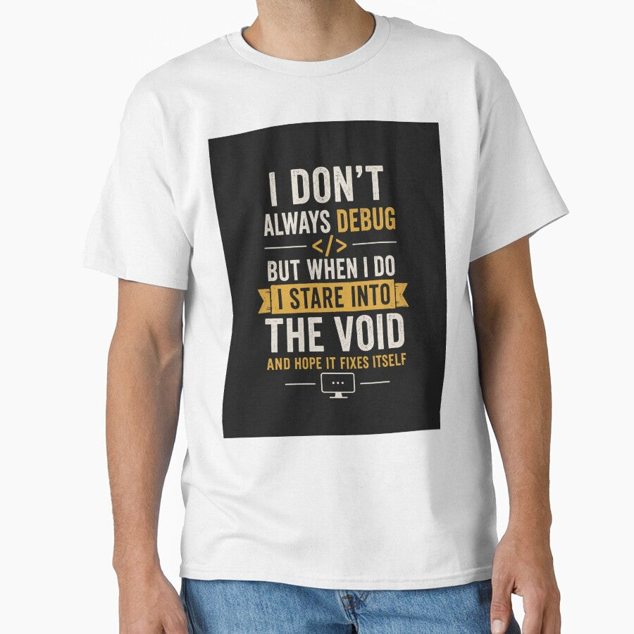 Funny Programmer Debug Void Quote by GrzywaM