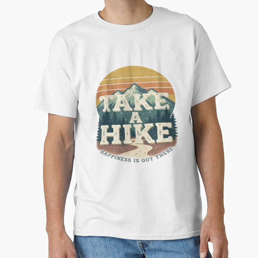 Take A Hike Vintage Hiking Mountain Adventure by jackbermess