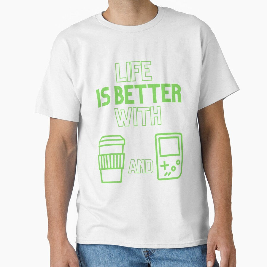 Life Is Better With Coffee And Gaming by Quineveer Alice