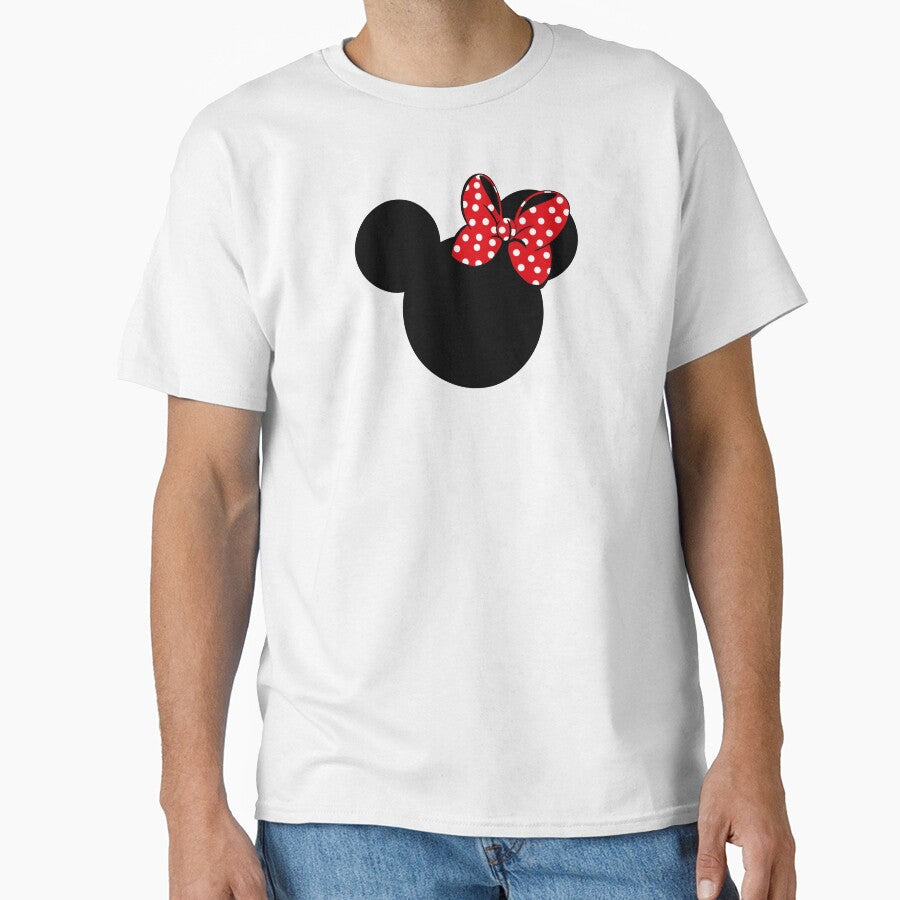 Mouse Ears Red Bow by Amy Horikami