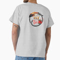 Fly tying illustration, logo style, text "Fly Tyer". by Art-Horizon