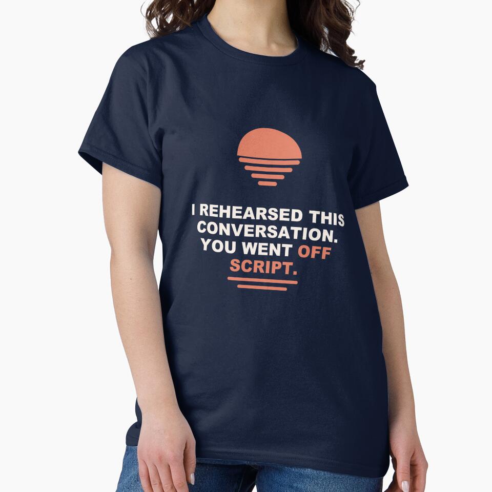 Introvert Off Script - funny Introvert gift by Harlo.co