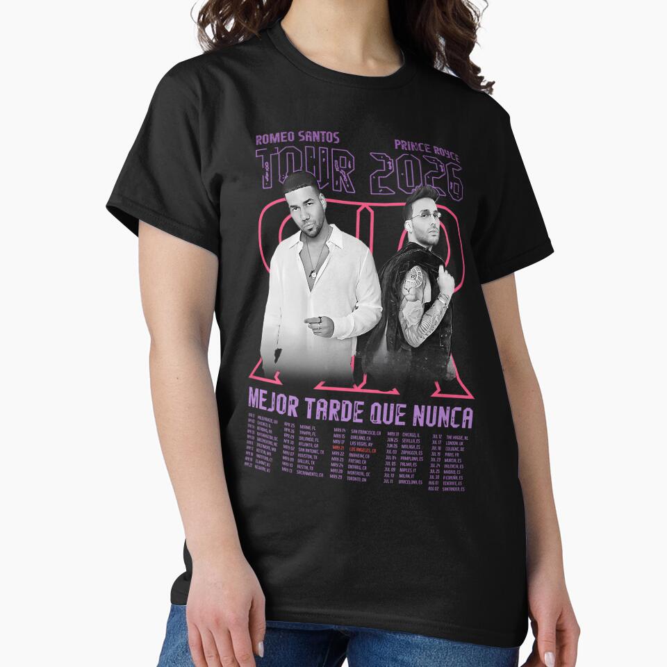Romeo Santos Prince Royce Bltn 2026 Tour by Thewallart