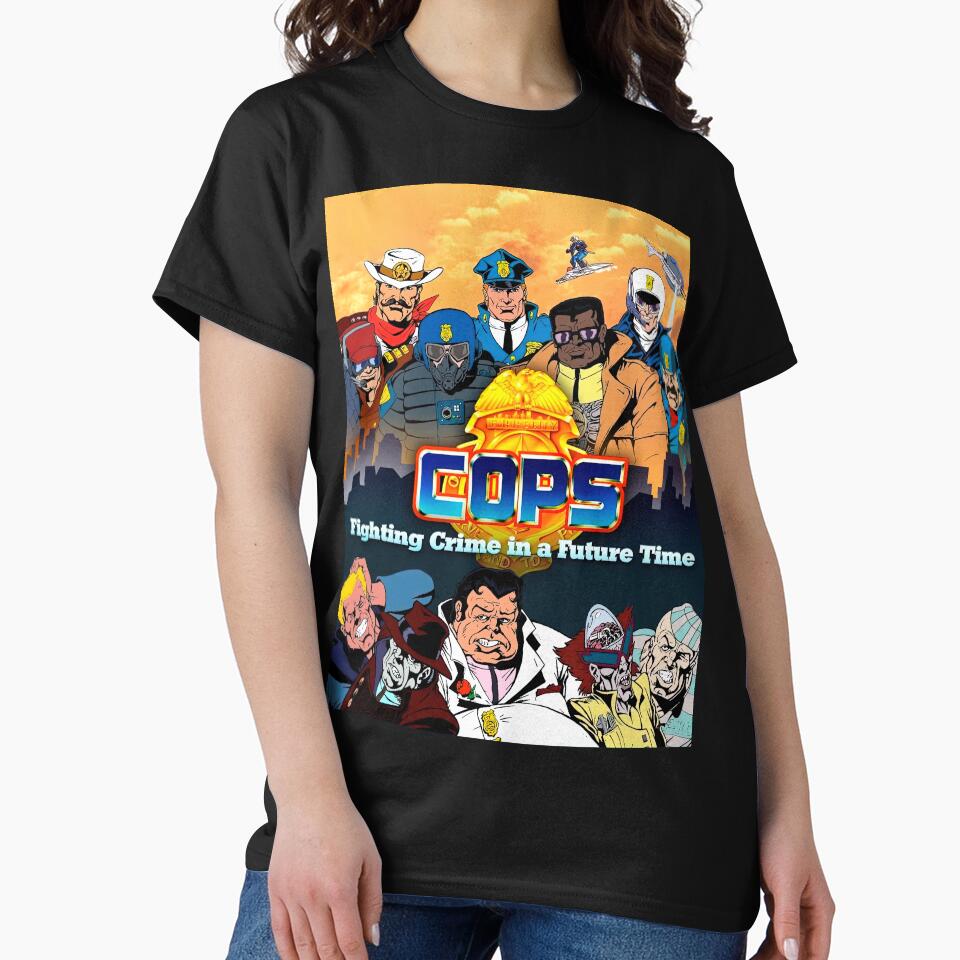 COPS 80s Cartoon by Retr0Tshirts
