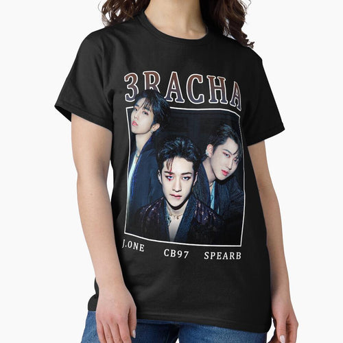 3RACHA Stray Kids Vintage Retro Kpop Band Style 90s by SugarSaint