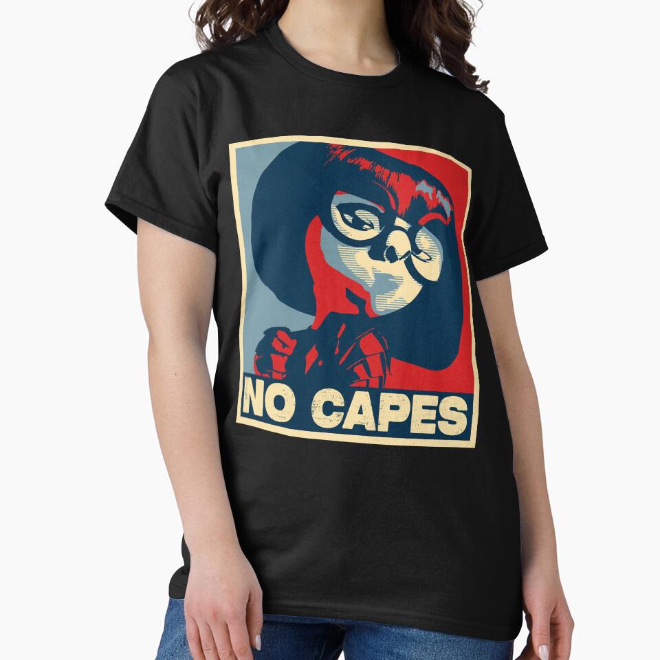 No Capes Retro Vintage Edna by Tessa Art