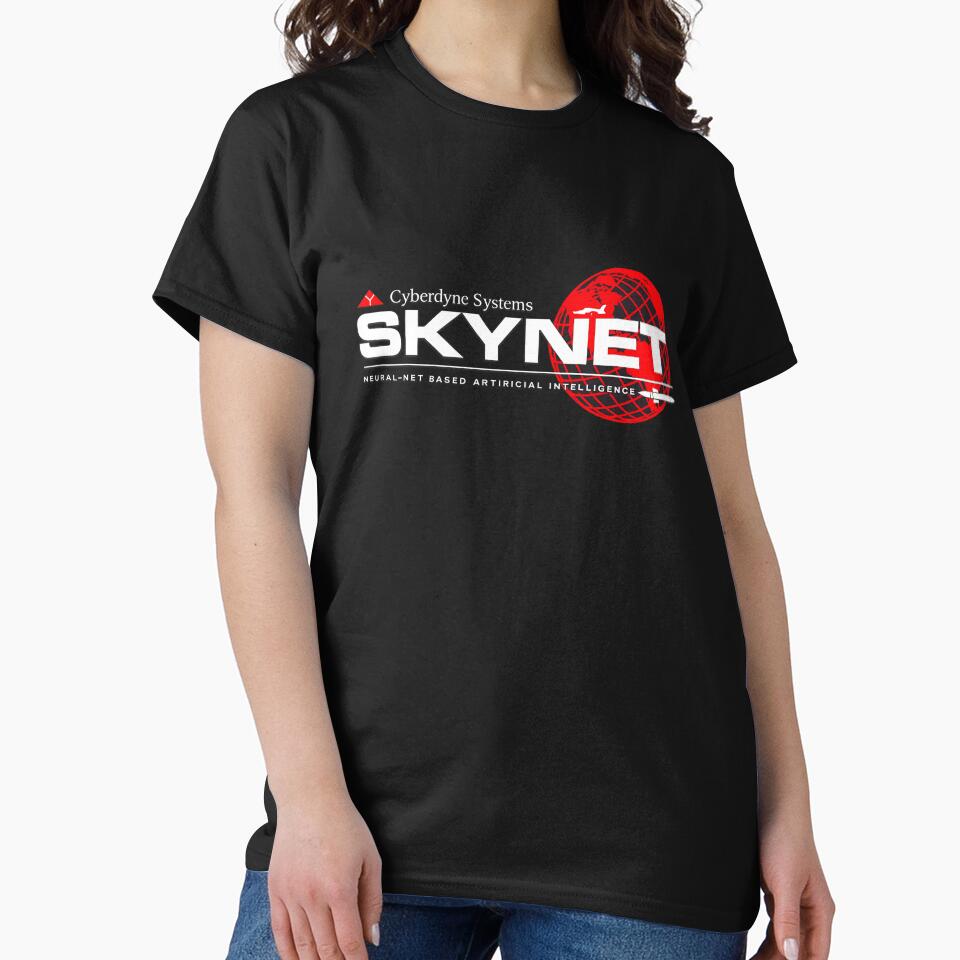 Cyberdyne Systems Skynet Shirt | Retro AI Sci-Fi Inspired Graphic T-Shirt by GarnerSupplyCo