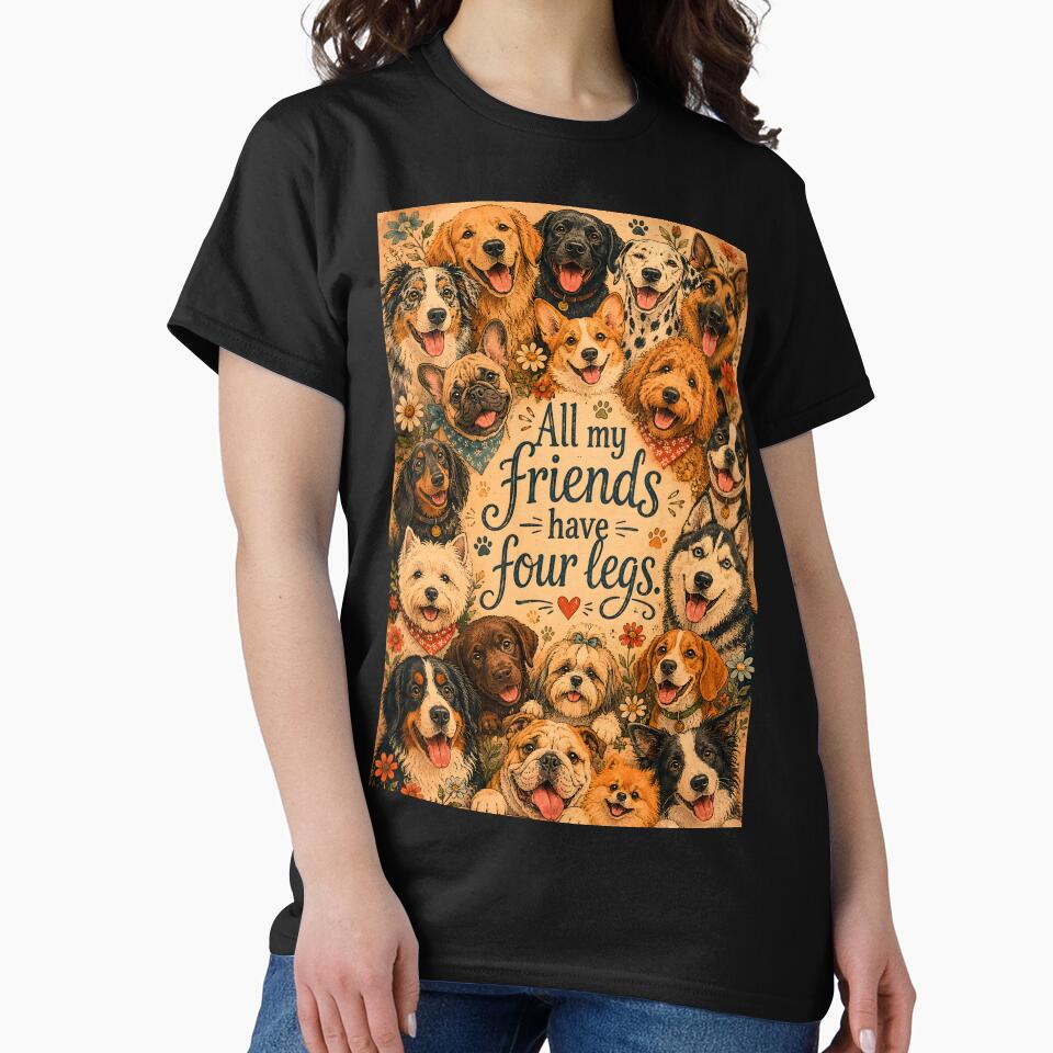 All my friends have four legs by RebelDK