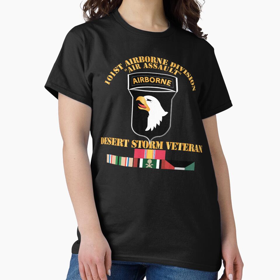 Army - 101st Airborne Division - Desert Storm Veteran by Military Insignia Products