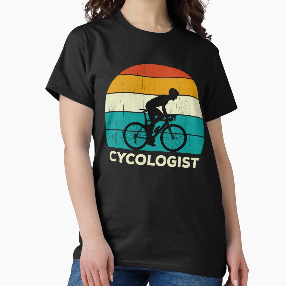 Retro Cycologist - Funny Cycling Cyclist by cimibaka25