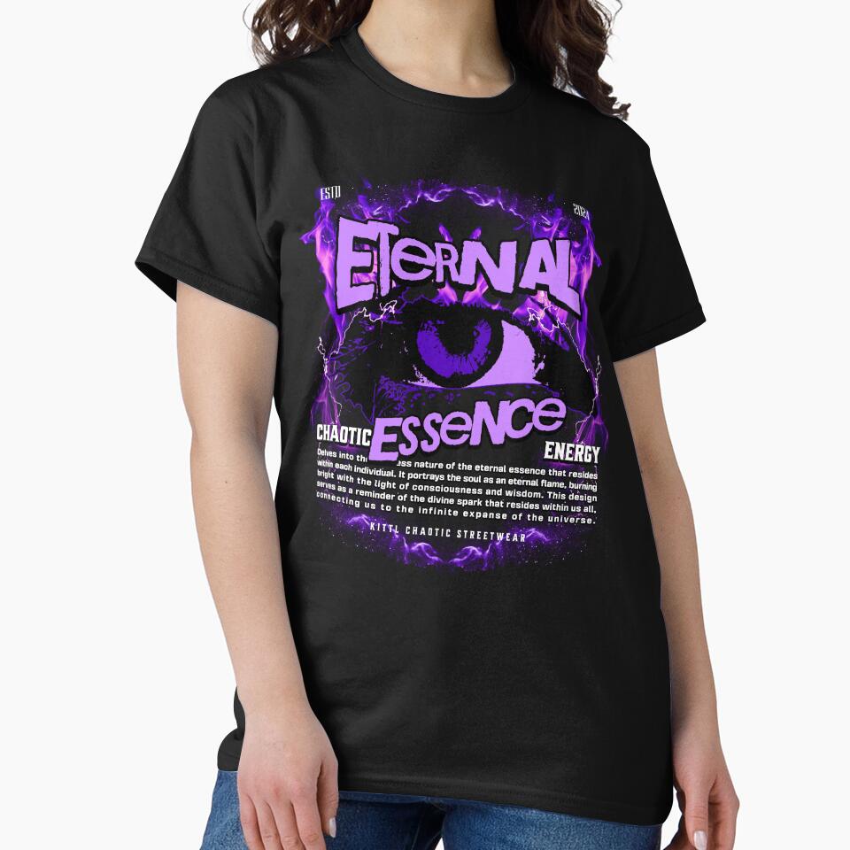 Eternal Essence Purple Eye Chaotic Energy by AerynnXIdris