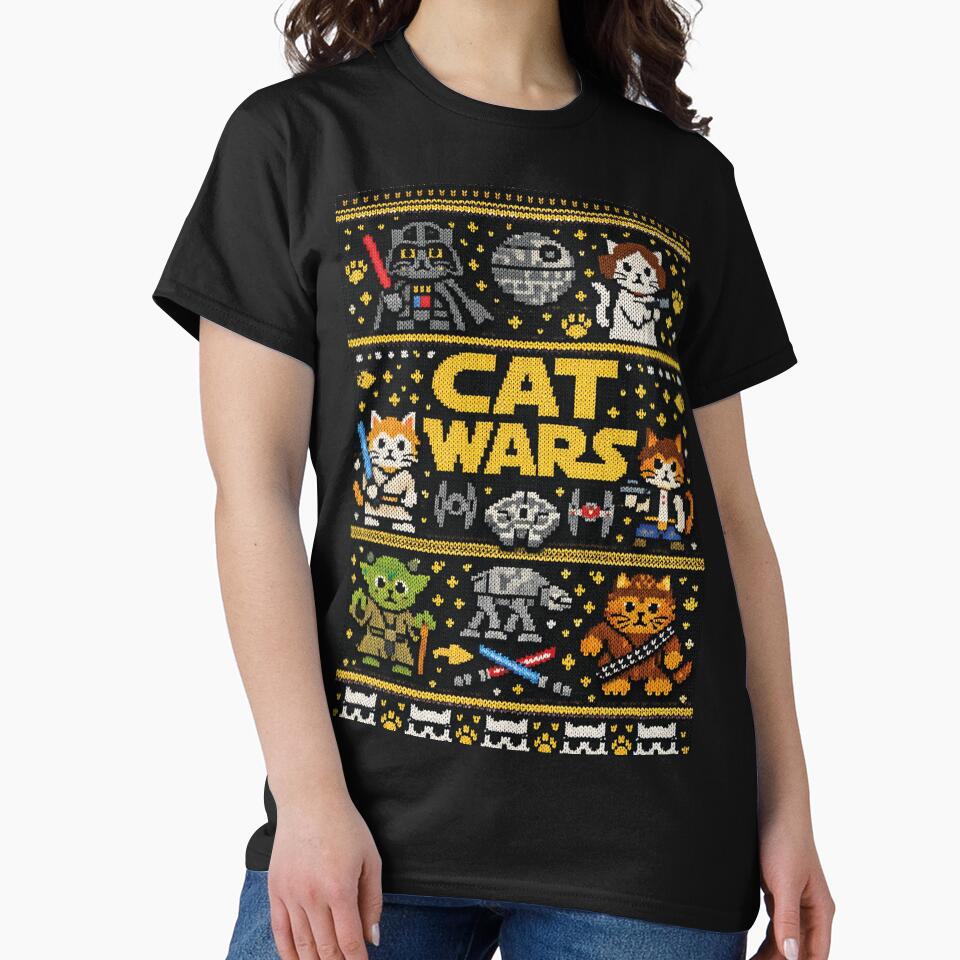 Cat Wars – A hilarious cat space adventure in ugly Christmas sweater style by Mauswohn