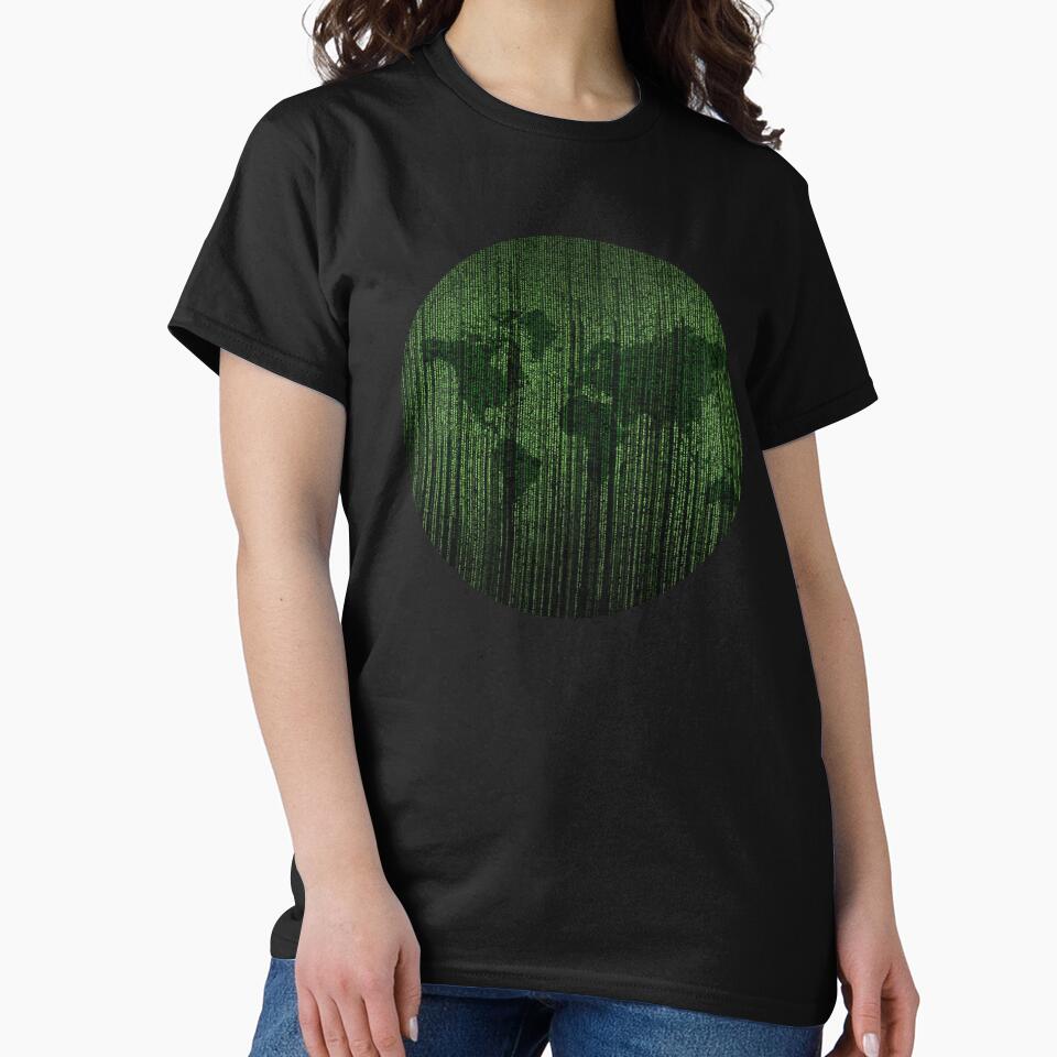 Digital / Binary Earth by clubtee