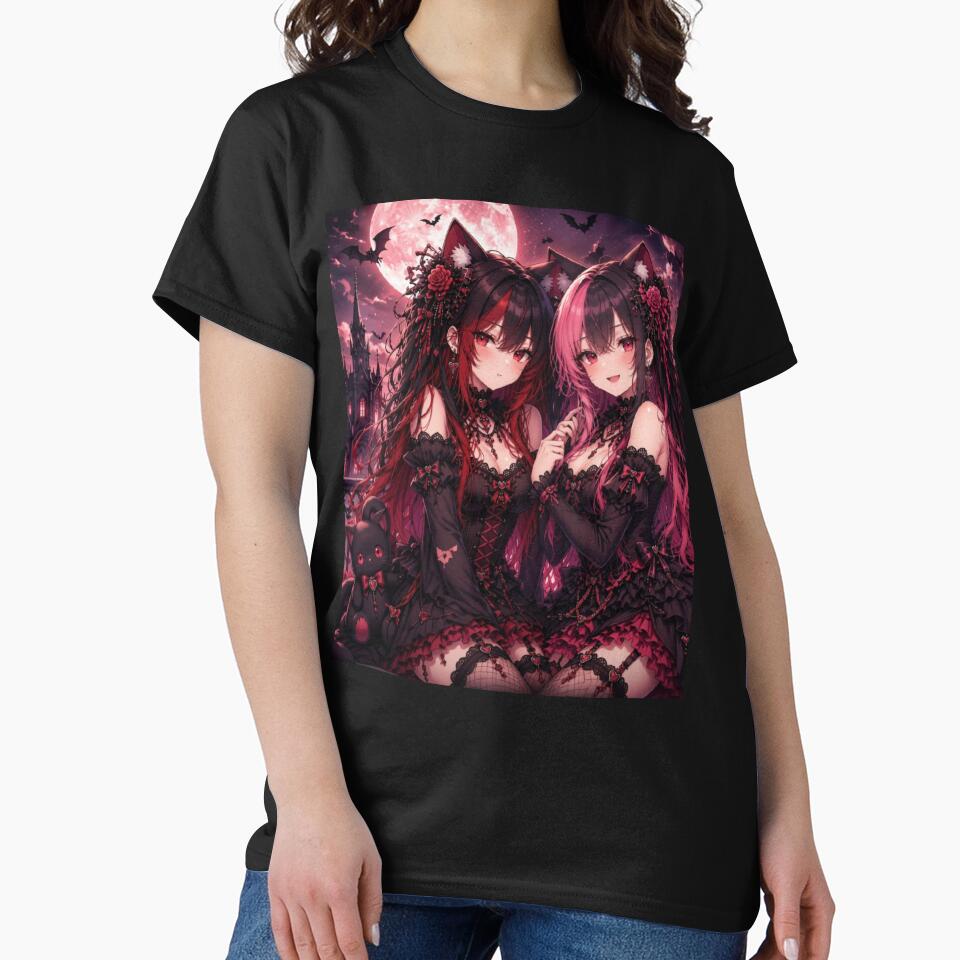 Copy of Copy of Copy of Copy of Copy of Copy of Copy of Copy of Copy of Copy of  Cute Gothic Anime Girl Everything Sucks by Revyra Design