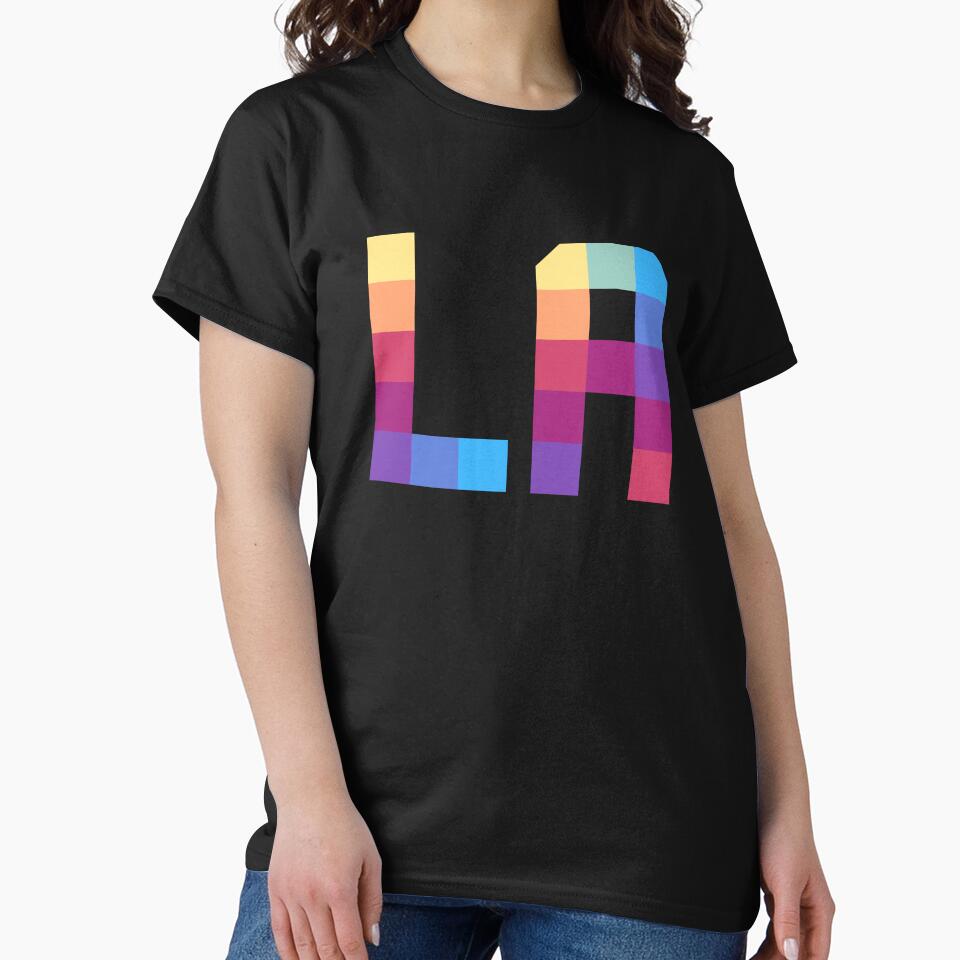 Los Angeles LA Colorful by Places By Hagen Carter