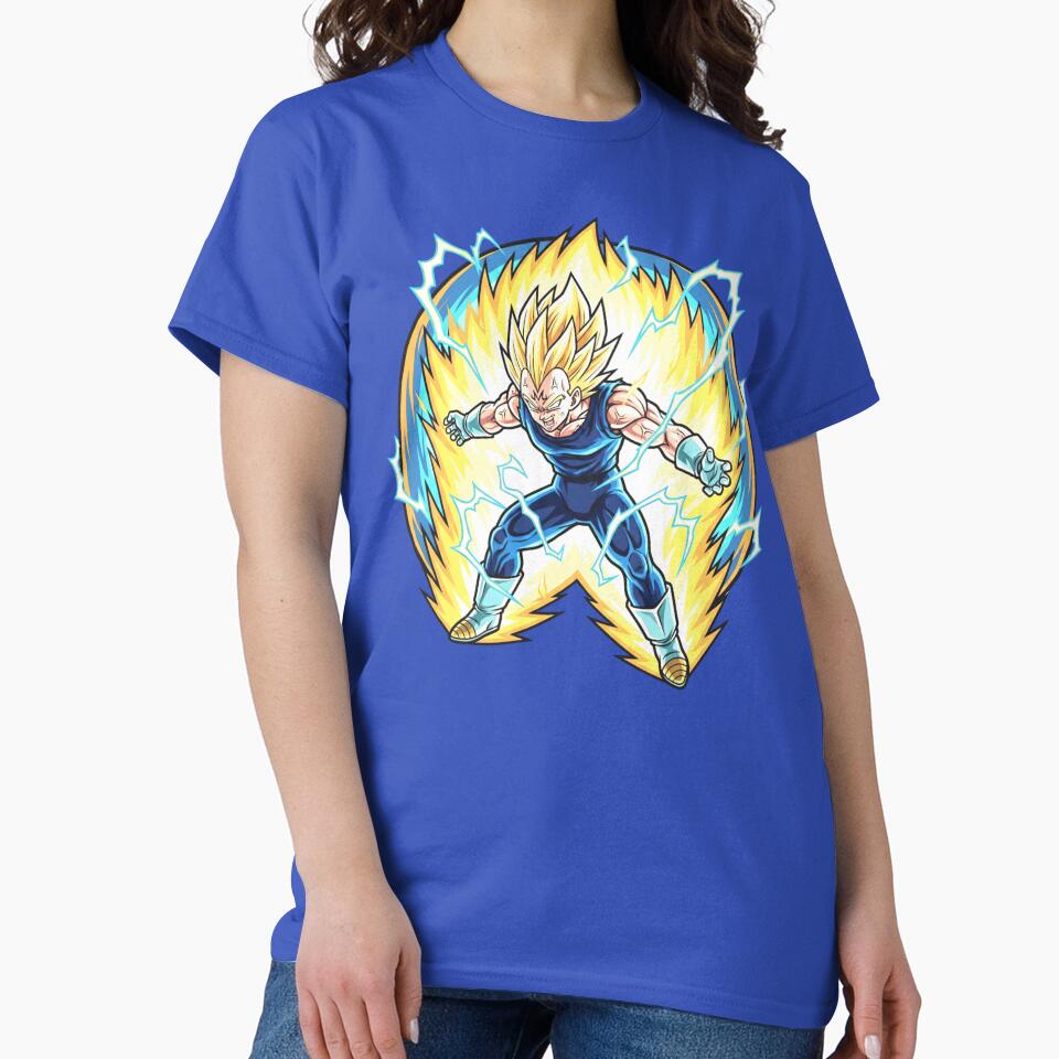 DBZ SSJ2 Majin Vegeta Final Explosion by FreakNRetro
