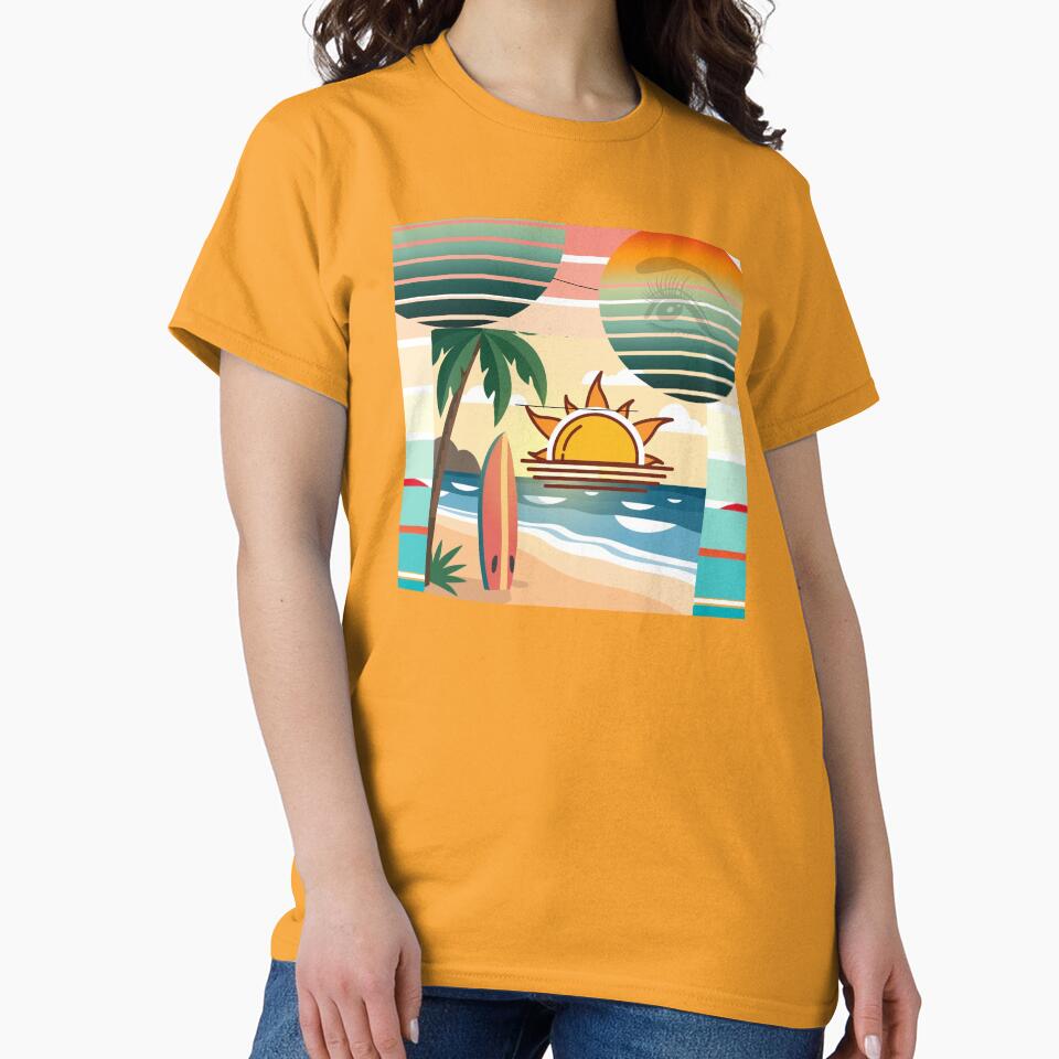 retro beach by Jillybean1060