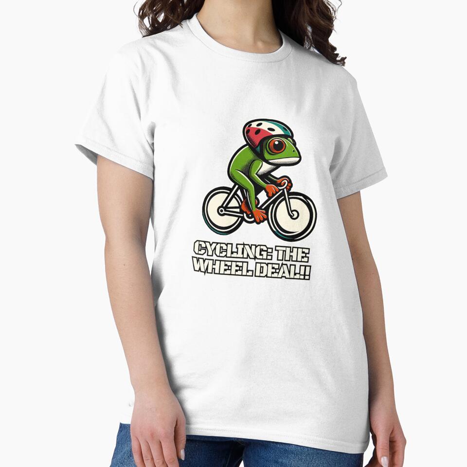 Cycling: The wheel deal! by DShirtRepublic