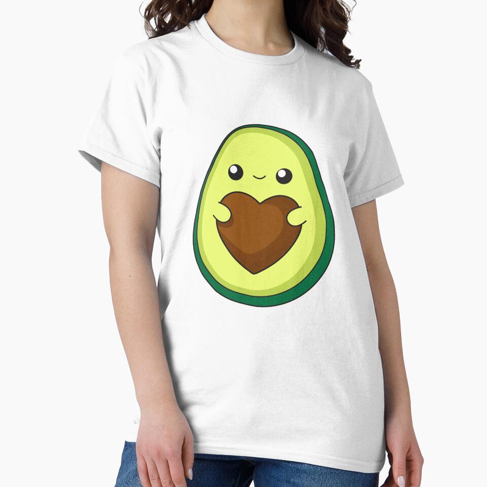 Avocado with heart stone by EmHurst10