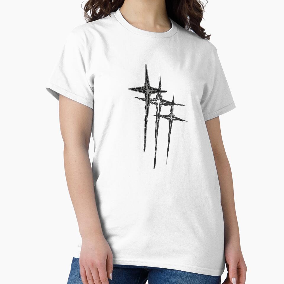 Y2K Cyber Sigilism Star Crosses - Grunge Gothic Streetwear by Kromatik