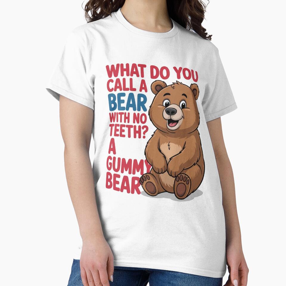 Funny Humor What do you call a bear with no teeth? by fantasticdesign
