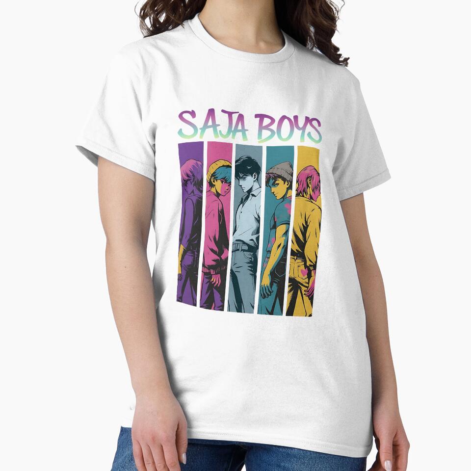 SAJA BOYS: Pop Art Panel Design by Polarisofficial