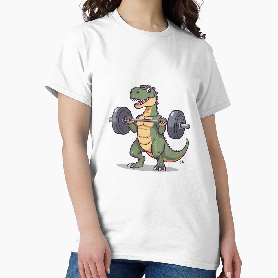 Dinosaurus Gym – Funny Gym Dinosaurus Workout Design by Iron Mind Club