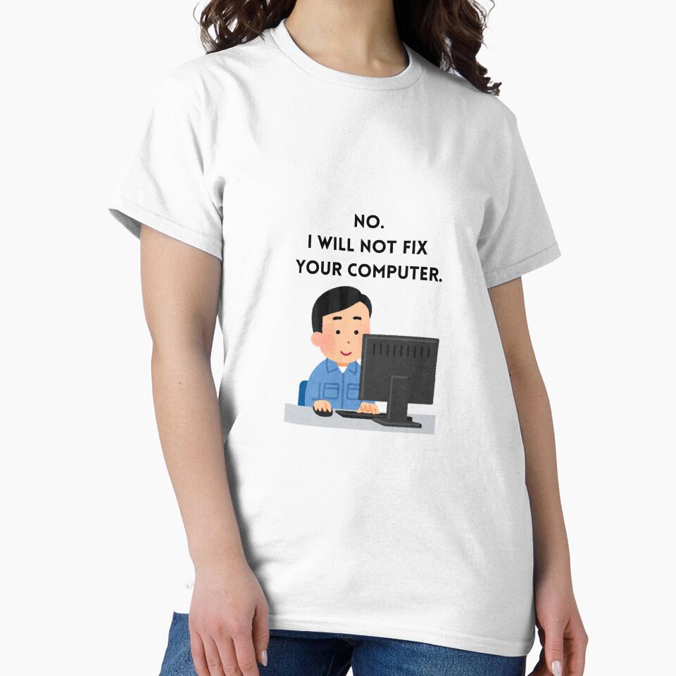 No. I will not fix your computer. by BalletVioletta