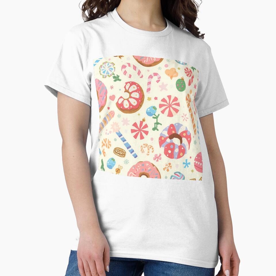 Pastel Candy Christmas Pattern by Chippychips1