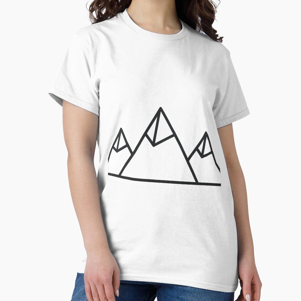 Minimalist Mountain Range by NiftyWrx