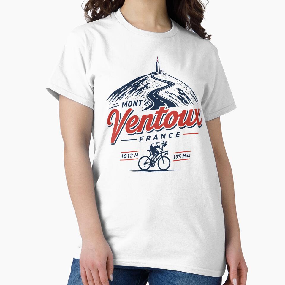 Mont Ventoux France Cycling Climb Retro Mountain by JackCurtis1991