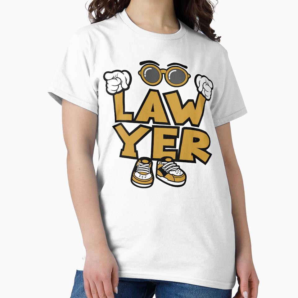 Lawyer - WORK Words Character Bold Retro by NFTWords