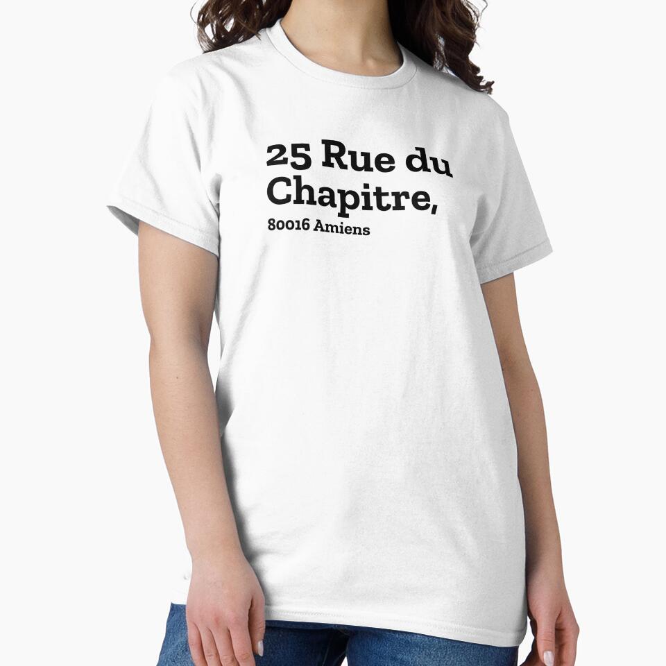Amiens Stadium Address by The Chuck Wagon Unisex , , , Long Sleeve Tee